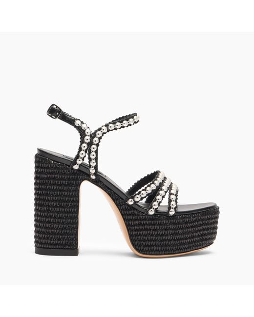Casadei Black Isa Studsway