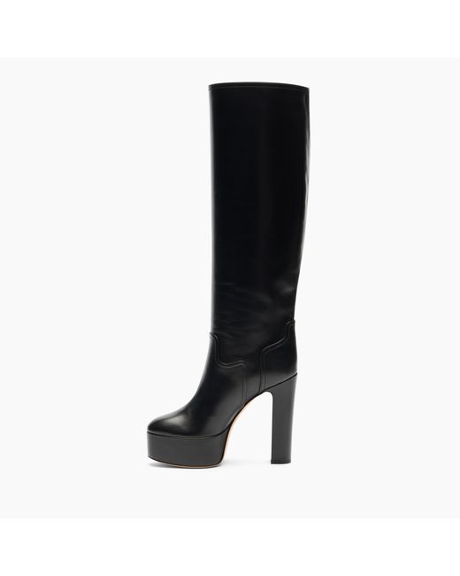 Casadei Black Patty Boot