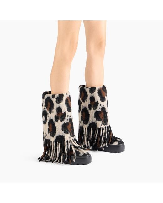 Casadei Black Double Face Dakota Boot