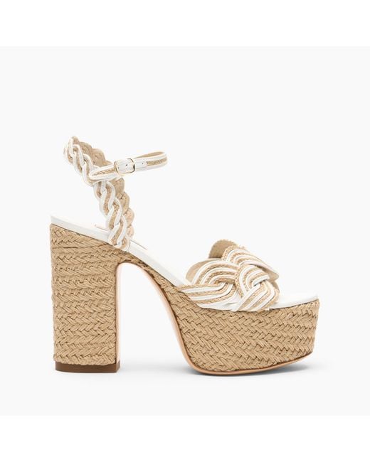 Casadei White Platform Thaiti