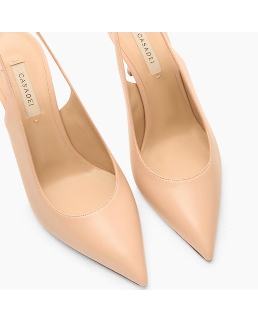 Casadei Pink Blade Minorca Slingback