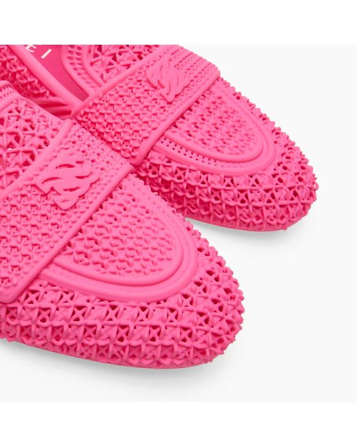 Casadei Pink 3d Loafer