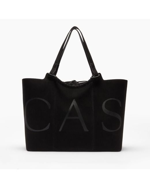 Casadei Black Galleria Bag