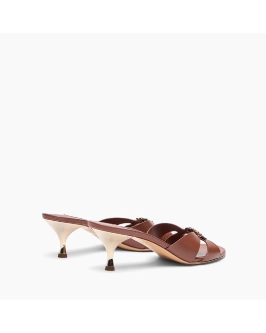 Casadei Pink Julia Kitten Jane Mule