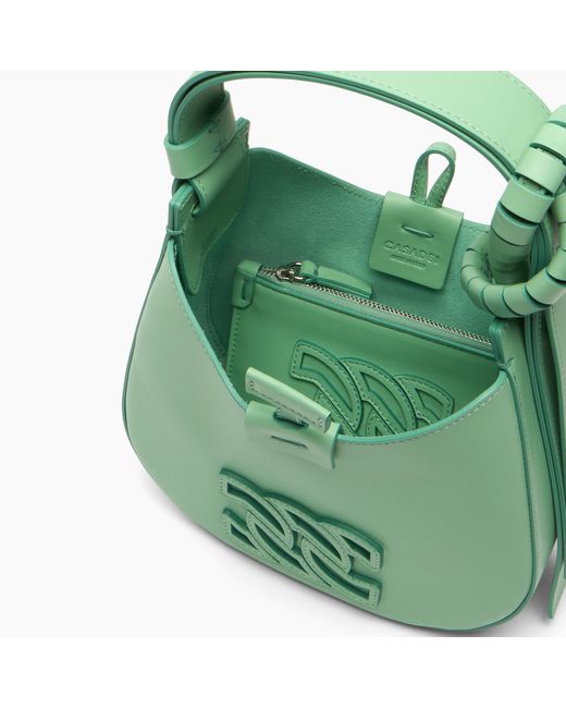 Casadei Green Mini Vandome Bag