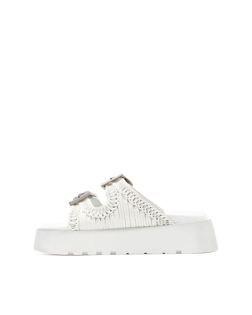 Birky Ale Slides di Casadei in White