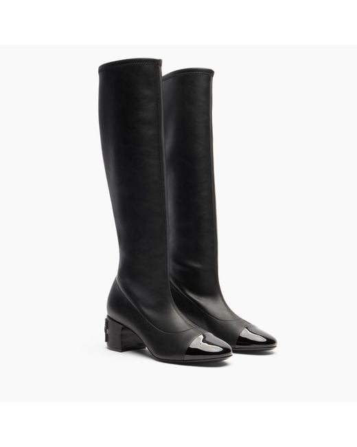 Nuova Mun To The Knee di Casadei in Black
