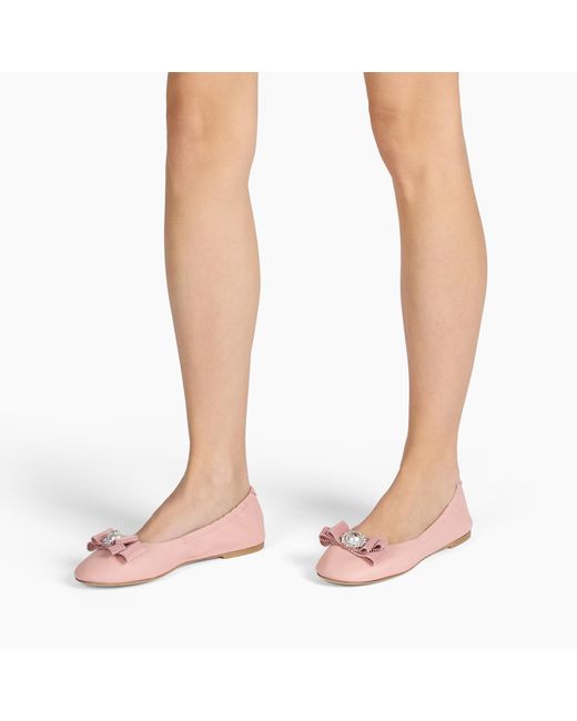 Casadei Pink Ballet Flat