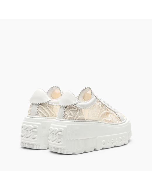 Casadei White Nexus Chantilly Sneaker