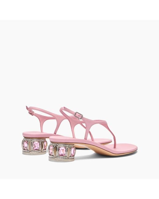 Casadei Pink Belle Epoque Sandal