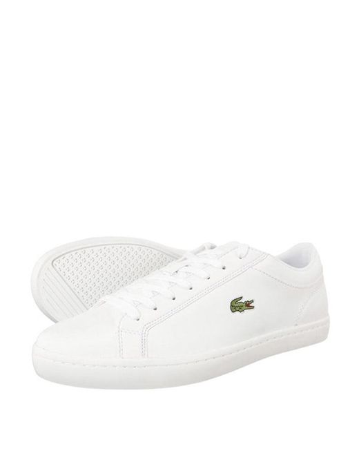 Lacoste Straightset Bl 1 Cam in White 