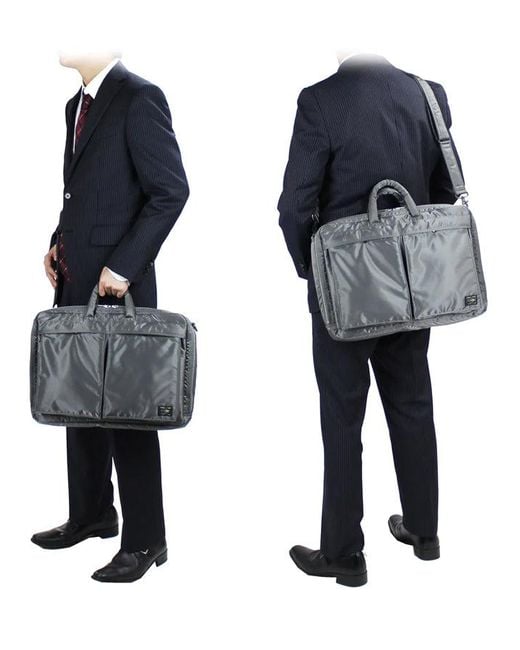 Porter-Yoshida and Co Tanker 2way Briefcase 622-77544-10 in Black