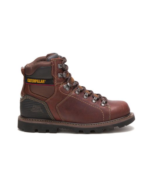 Caterpillar Leather Alaska 2.0 Soft Toe Work Boot in Brown for Men | Lyst