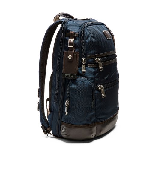 Tumi Alpha Bravo Knox Backpack in Blue | Lyst