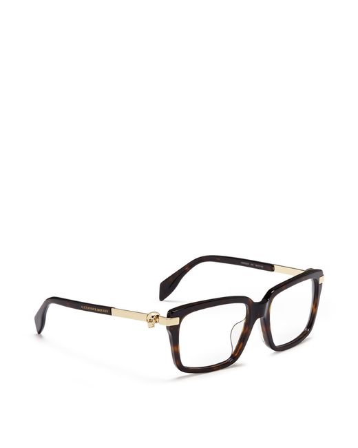 Alexander mcqueen optical glasses 2025
