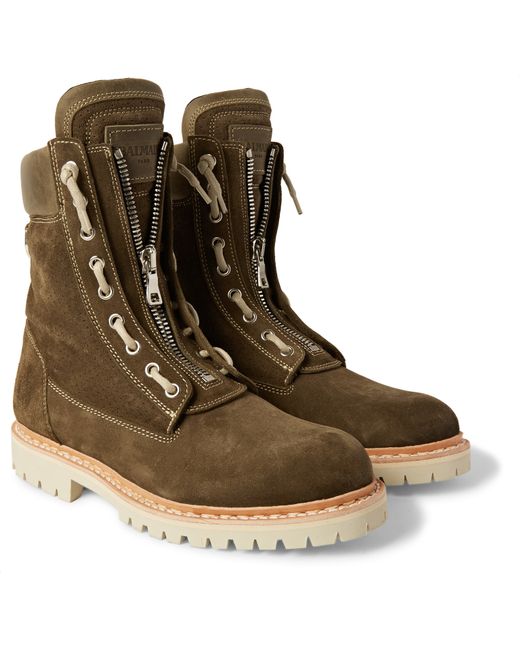 All Listings Some preferred Balmain boots mens category include the Balmain black quilted active buckle high top sneakers, the Balmain black army ranger zip boots, and the Balmain Black Artemis Boots. The ‘Balmainian Army’ was a phrase coined by fashion enthusiasts to describe celebrities and other public figures who are loyal fans of the brand.