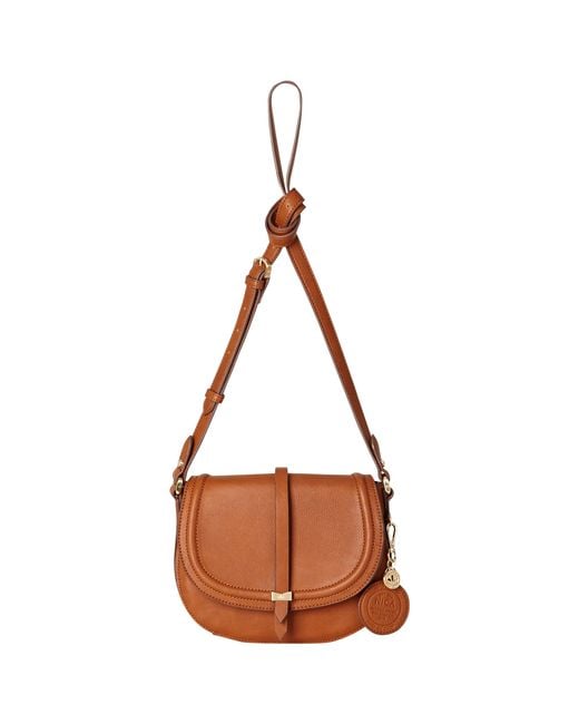 Nica Daisy Mini Saddle Bag in Brown | Lyst UK