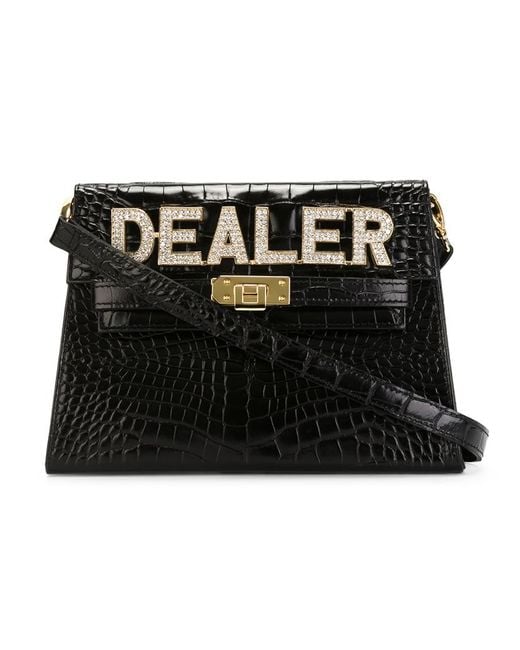 Mawi Black 'dealer' Shoulder Bag