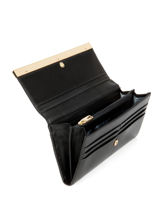 Ted Baker Black Croc Effect Purse