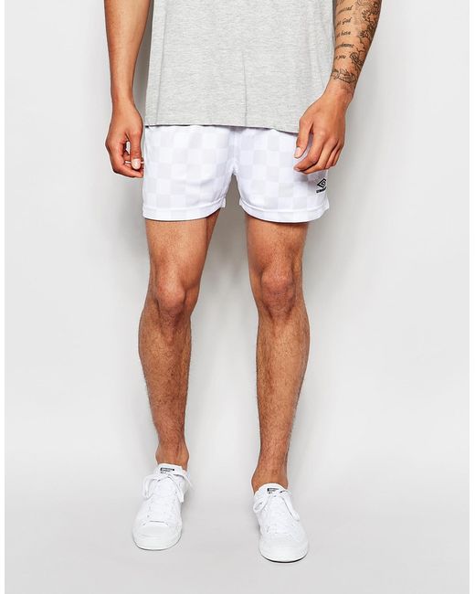 Umbro White Rio Shorts for men