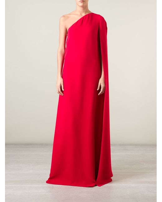 Cady Couture Evening Dress for Woman in Red | Valentino US