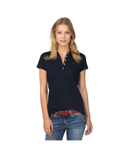 Tommy Hilfiger Blue Heritage Slim Fit Polo Shirt