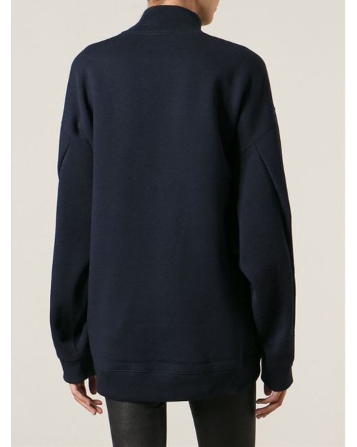 Acne Studios Beta Flock Sweater in Blue | Lyst