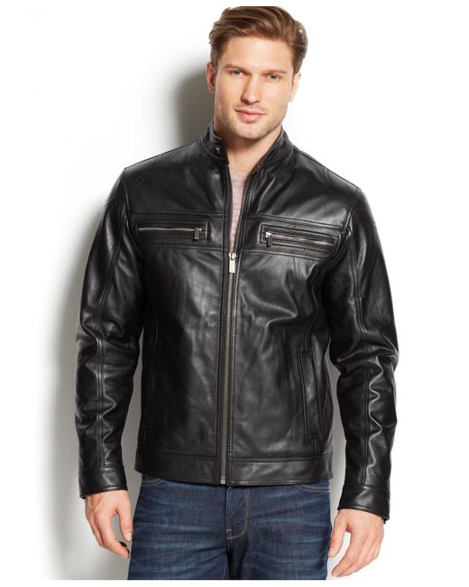Michael Kors Michael Leather Moto 