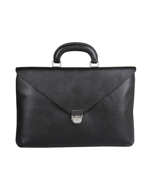 Giorgio Armani Black Work Bags for men