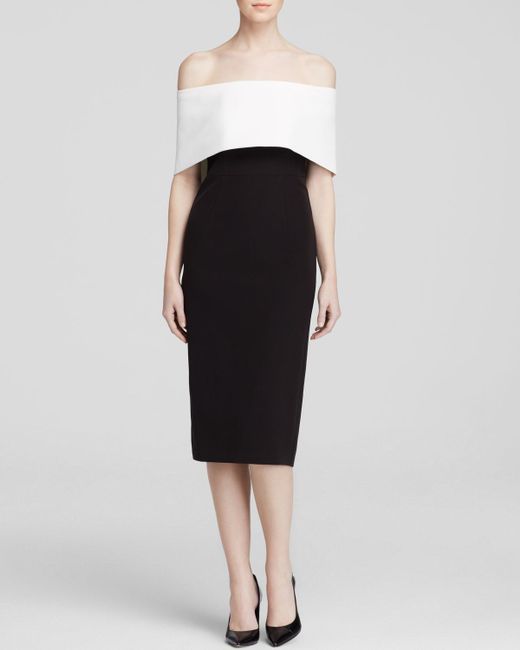 Bardot Dress - Off The Shoulder in Black | Lyst