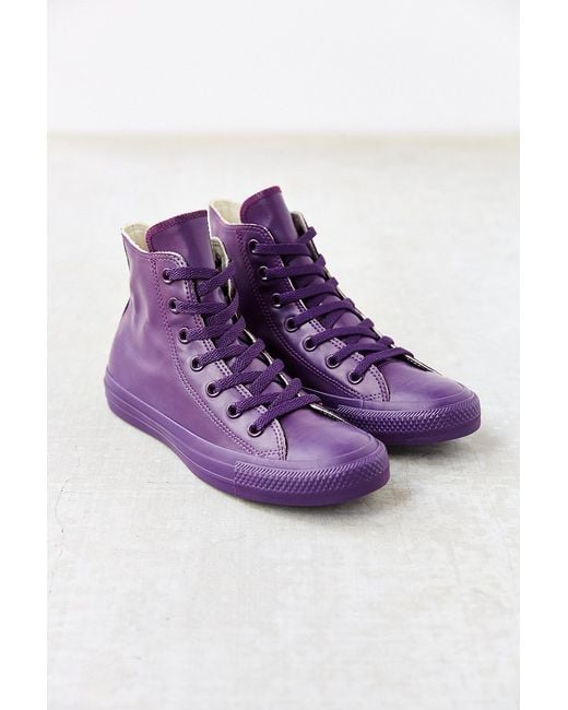 Converse Purple Chuck Taylor All Star Berry Rubber High-Top Women'S Sneaker