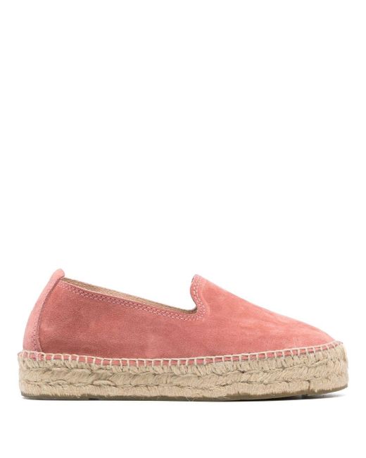 Espadrillas Hamptons di Manebí in Pink