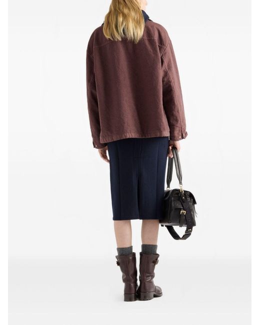 Giubbotto di Prada in Brown