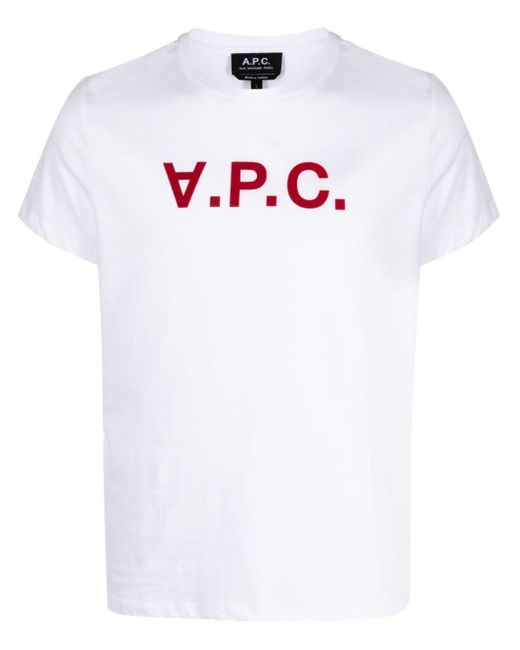 T-shirt vpc color di A.P.C. in White da Uomo