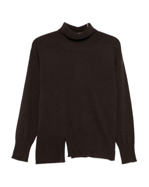 Antonelli
Maglione A Collo Alto Con Spacchi Laterali di Antonelli in Black