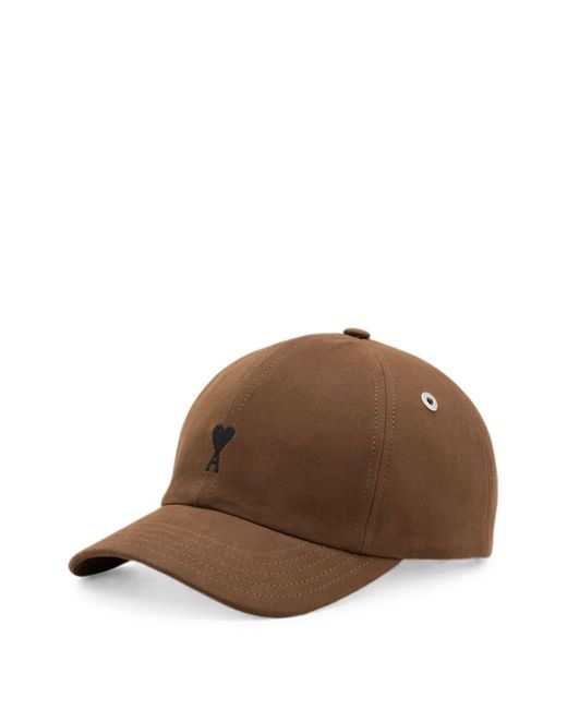 Cappello Da Baseball di AMI in Brown da Uomo