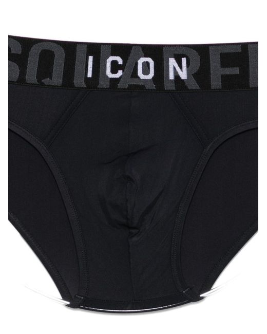 Slip di DSquared² in Black da Uomo