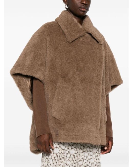 Mantella di Max Mara in Brown