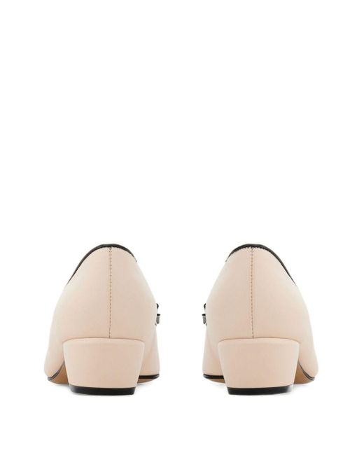 Décolleté Vara di Ferragamo in Natural