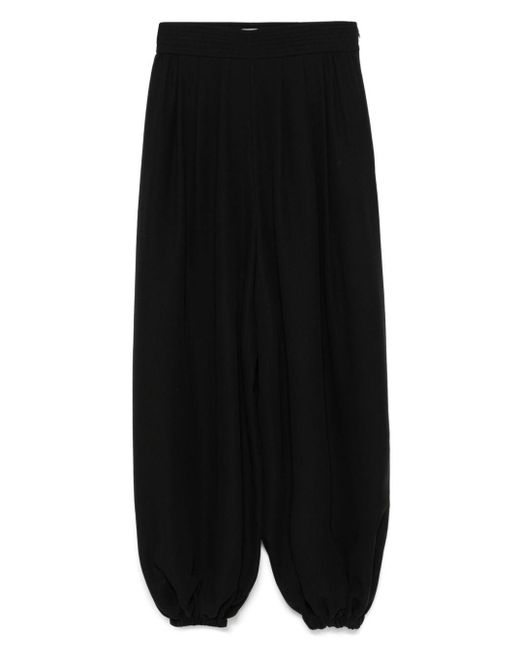 Pantaloni Con Elastico Alla Cavi di Valentino Garavani in Black
