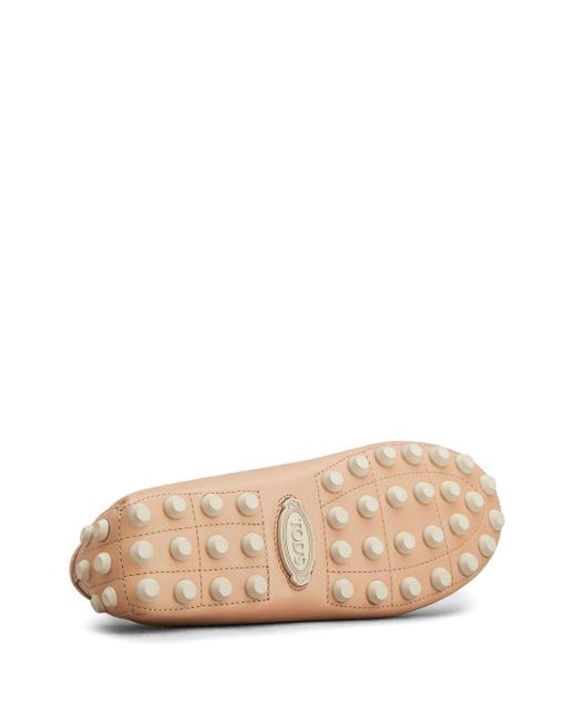 Mocassini Gommino Bubble di Tod's in Natural