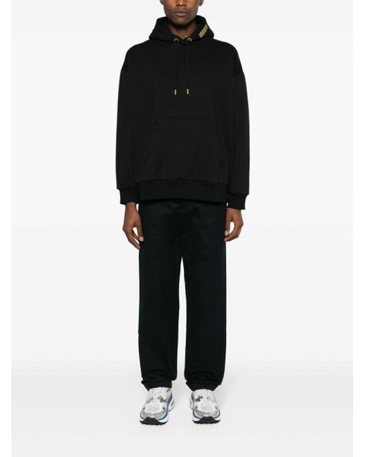 Felpa con logo di Calvin Klein in Black da Uomo