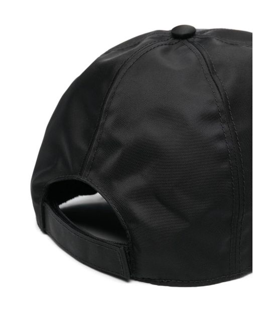 Cappello da baseball in Re-nylon di Prada in Black da Uomo