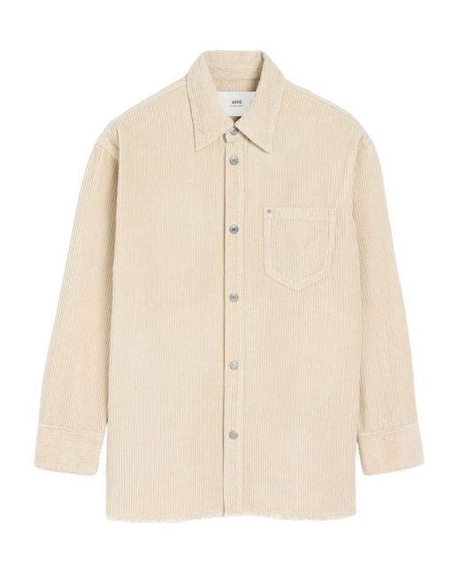 Casual Shirts di AMI in Natural da Uomo