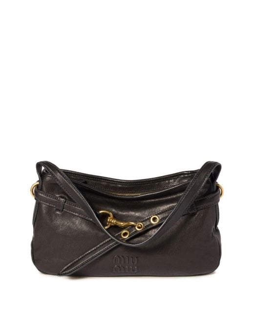 Borsa A Spalla Aventure di Miu Miu in Black