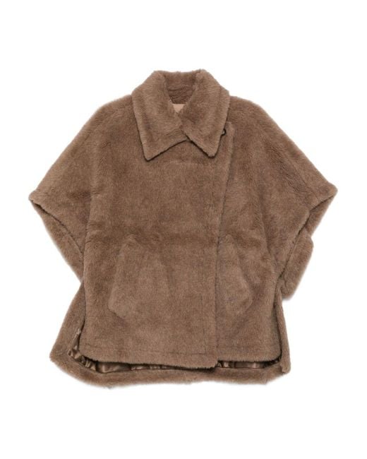 Mantella di Max Mara in Brown