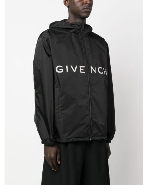 Giacca leggera con stampa di Givenchy in Black da Uomo