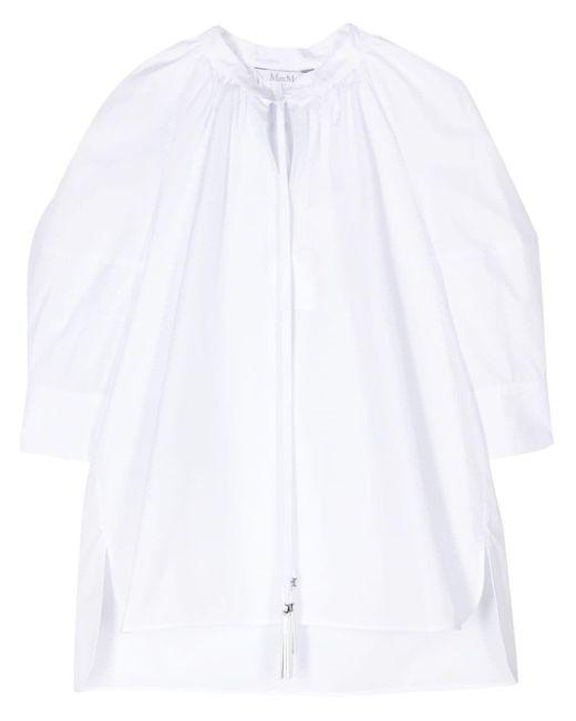 Blusa carpi di Max Mara in White