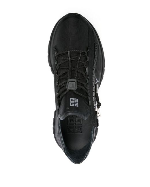 Sneaker da running spectre in pelle con zip di Givenchy in Black da Uomo