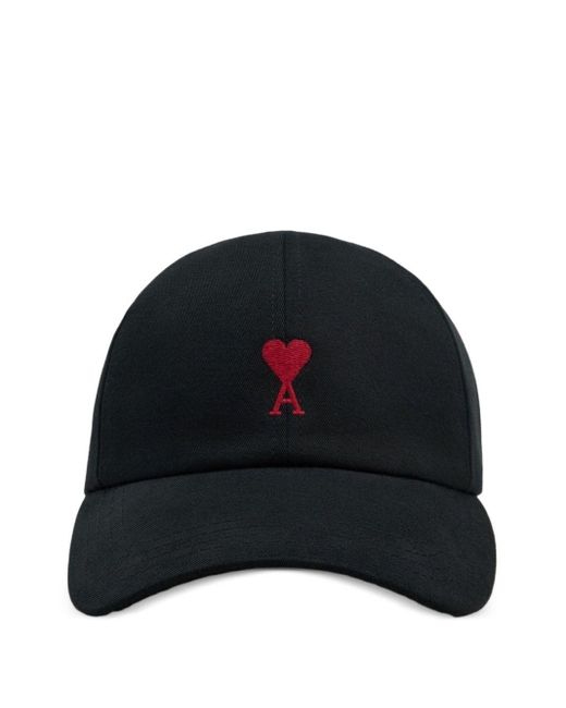 Cappello Ami De Coeur di AMI in Black da Uomo